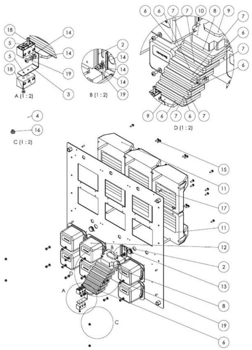 TROTEC Airozon 60000 - Nomenclature et liste des pieces de rechange - 3