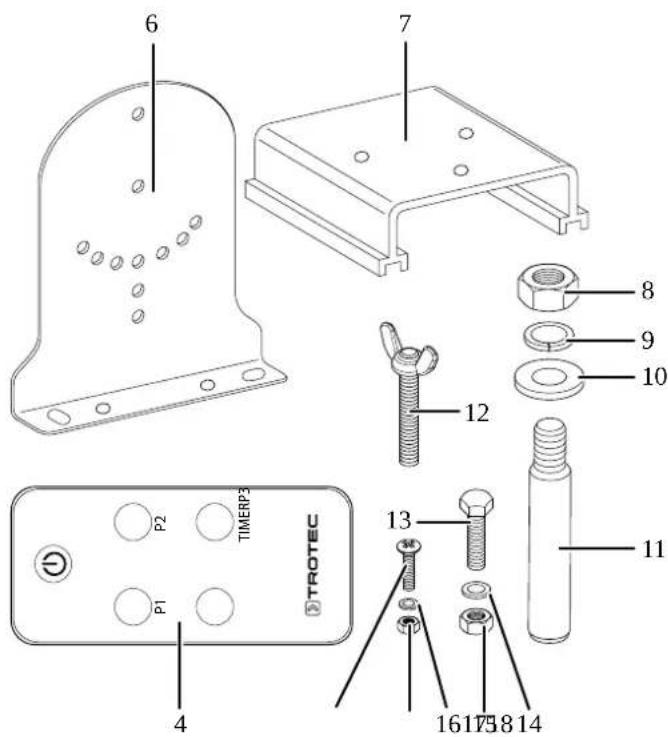 TROTEC IRD 1200 - Contenu de la livraison - 1