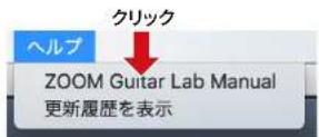 ZOOM GCE3 - マニュアルの表示 - 2