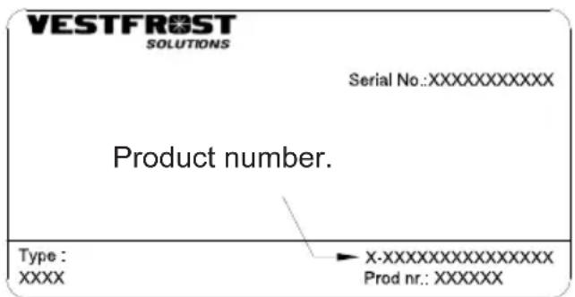 VESTFROST MF 314 - Spare parts - 1