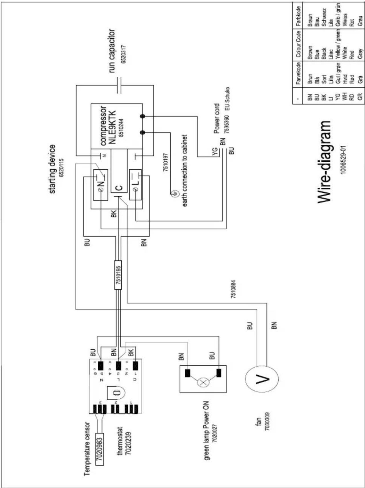 VESTFROST MF 114 - 物料名称 - 2