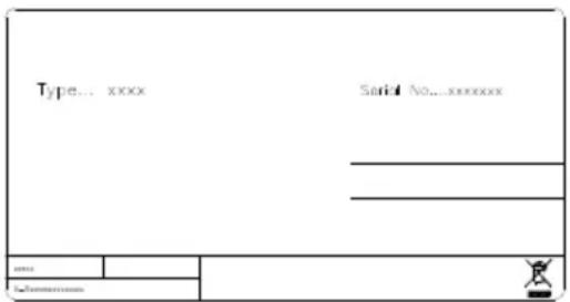 VESTFROST WFG 155 - Information regarding voltage, current or power are given on the rating plate - 1