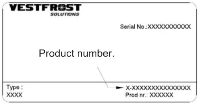 VESTFROST MF 214 - Spare parts - 1