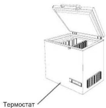 VESTFROST MF 214 - Регулировка температуры - 1
