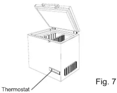 VESTFROST MF 214 - Temperature adjustment - 1