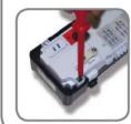 Salus KL08RF - Indications des LED - 2