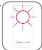 Salus KL08RF - Indications des LED - 5