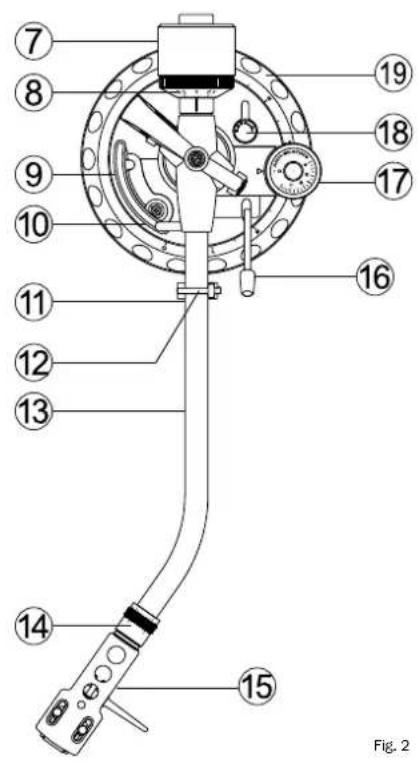 MAGNAT MTT 990 - INCLUDED PARTS - 2