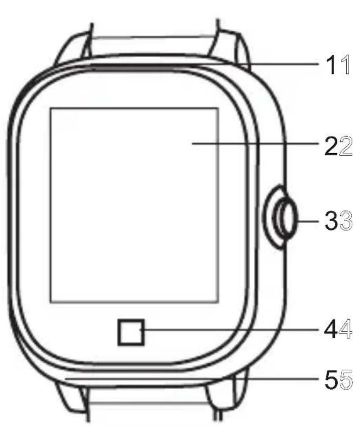 Lamax WatchY2 - Se familiariser avec LAMAX WatchY2 - 1