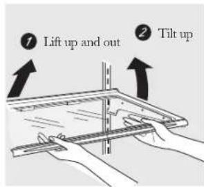 GE GSS20IETBB - Refrigerator Shelves: - 1