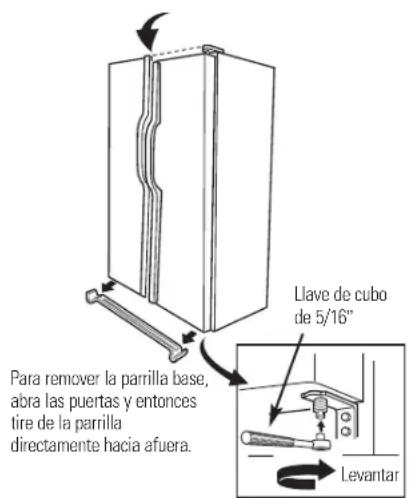 GE GSS20IETBB - ALINEACION DE LAS PUERTAS - 1