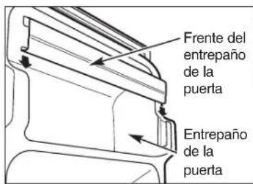 GE GSS20IETBB - FRENTES DE LOS ENTREPAÑOS DE LA PUERTA DEL CONGELADOR - 1