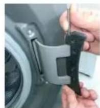 HAIER IPro Series 5 HWD80B14959U1 - BISAGRA | TIPO 2 HERRAMIENTAS - LLAVE TORX 25, LLAVE DE TUBO 7 FLEXIBLE - 5