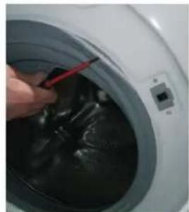 HAIER IPro Series 5 HWD80B14959U1 - CHIUSURA DISICUREZZA DELLO SPORTELLO | TIPO 2 UTENSILI-CACCIAVITE A CROCE, PINZA, CACCIAVITE PIATTO - 11