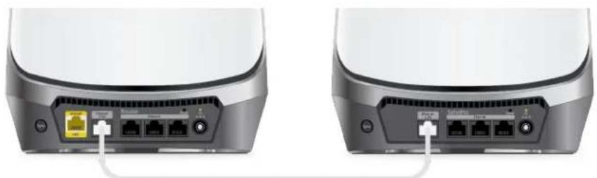 NETGEAR Orbi RBKE963 - Configurations une connexion Ethernet backhaul - 1
