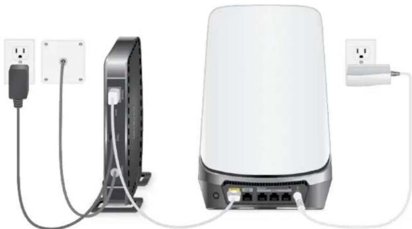 NETGEAR Orbi RBKE963 - Connexion de votreouteur - 1