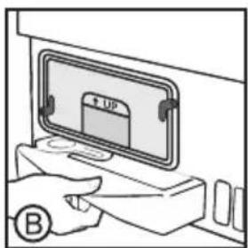CANDY Smart CSE H8A2DE88 - To remove the container bottom water drawer \* - 2