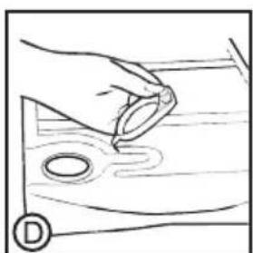 CANDY Smart CSE H8A2DE88 - To remove the container bottom water drawer \* - 4