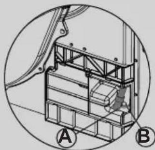 CANDY Smart CSE H8A2DE88 - Fitting the drain hose - 3