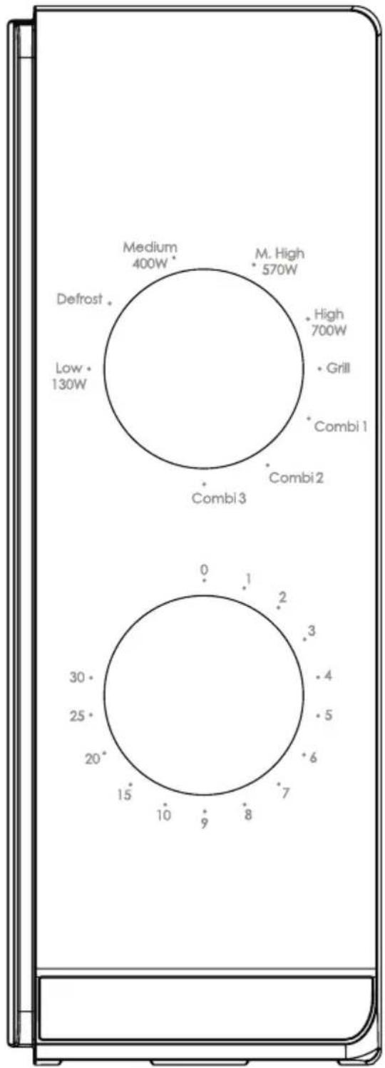 CANDY CMG20TNMB - CONTROL PANEL - 1