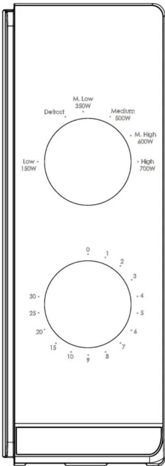 CANDY CMW20TNMB - CONTROL PANEL - 1