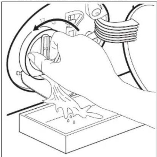ELECTROLUX EW7F3946LB - 按照下列指示以清潔排水泵： - 2