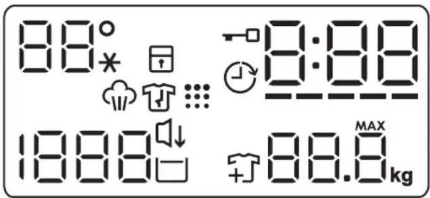 ELECTROLUX EW7F3946LB - 顯示項目 - 1