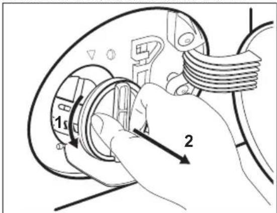 ELECTROLUX EW7F3946LB - 按照下列指示以清潔排水泵： - 3