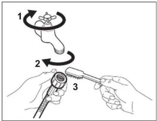 ELECTROLUX EW7F3946LB - 清潔進水軟管和閘過濾器 - 1
