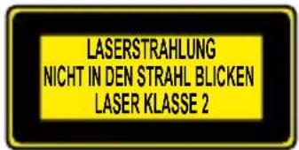 POWERFIX HG00304A - Gefahr durch Laserstrahlung - 1