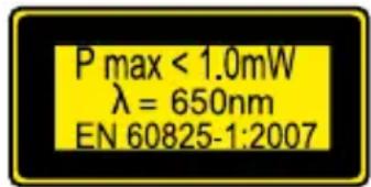 POWERFIX HG00304A - Pericolo a causa di irraggiamo laser - 2