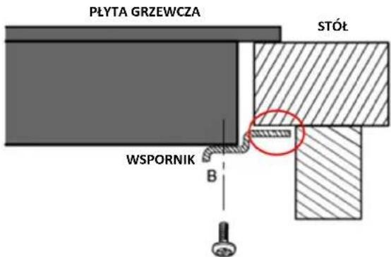 HOOVER HHOB 100 HDIMC30 - Regulacja pozycji wspornika - 3