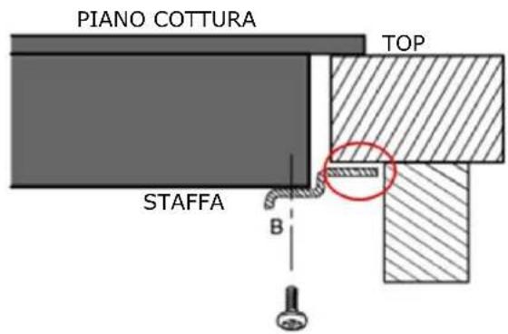 HOOVER HHOB 100 HDIMC30 - Regolazione della posizione delle staffe - 4