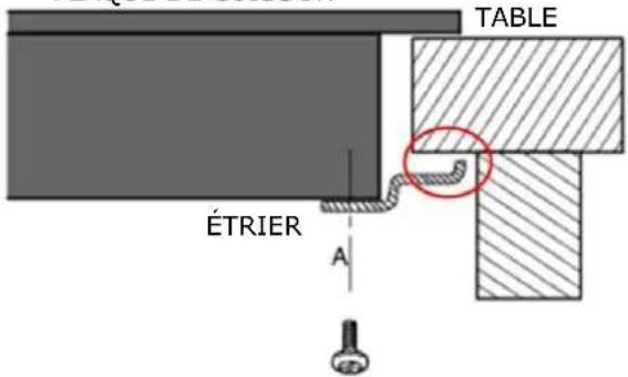 HOOVER HHOB 100 HDIMC30 - Réglage de la position des étriers - 3