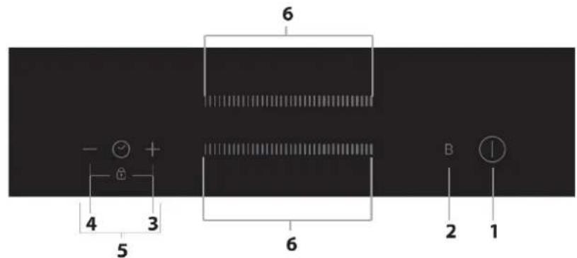 HOOVER HHOB 100 HDIMC30 - Ovladaci panel - 1