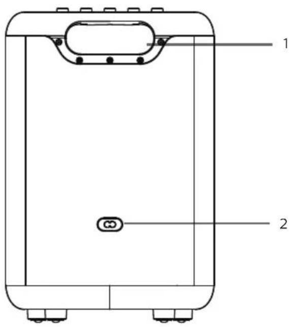 PHILIPS TAX5206 - แผงด้านหลัง: - 1