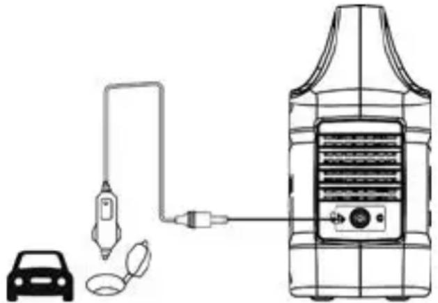 WESTINGHOUSE iGen300s - RECHARGE AVEC CHARGEUR DE VOITURE 12V - 1