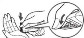 PANASONIC ERDGP74 - Démontage et mise en place de la lame - 1