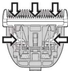 PANASONIC ERDGP74 - Lubrificazione - 1