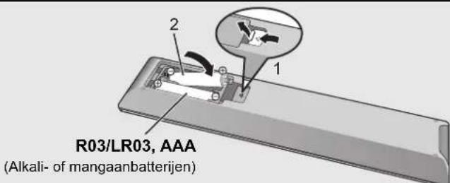 TECHNICS STC700D - ■ De afstandsbediening gebruiken - 1