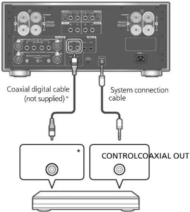 TECHNICS SUR1000 - System control connection - 1