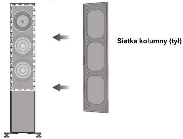 TECHNICS SBG90M2 - Mocowanie siatek kolumn gośnikowych - 1