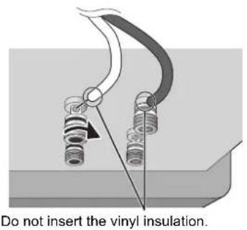TECHNICS SBG90M2 - Connecting the speaker cables - 3