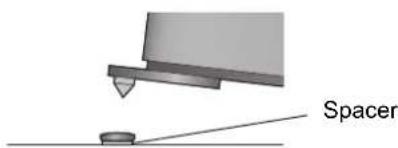 TECHNICS SBG90M2 - Placing the speakers using the spikes - 3