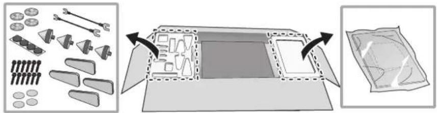 TECHNICS SBG90M2 - Attaching the base plates - 1