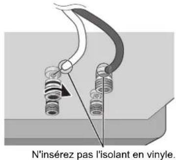 TECHNICS SBG90M2 - Pour connecter les câbles de l'enceinte - 3