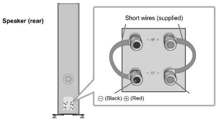 TECHNICS SBG90M2 - Single wiring connection - 1
