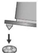 TECHNICS SBG90M2 - Positionnement des enceintes en utilisant les pointes - 4