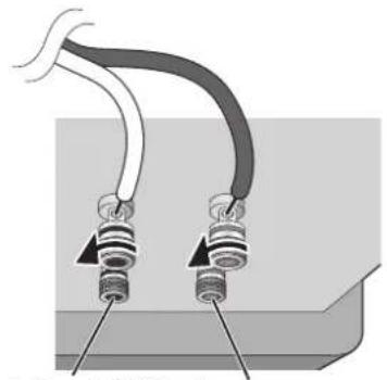 TECHNICS SBG90M2 - De luidsprekerkabels verbinden - 2