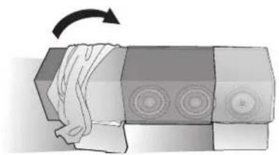 TECHNICS SBG90M2 - Attaching the base plates - 4